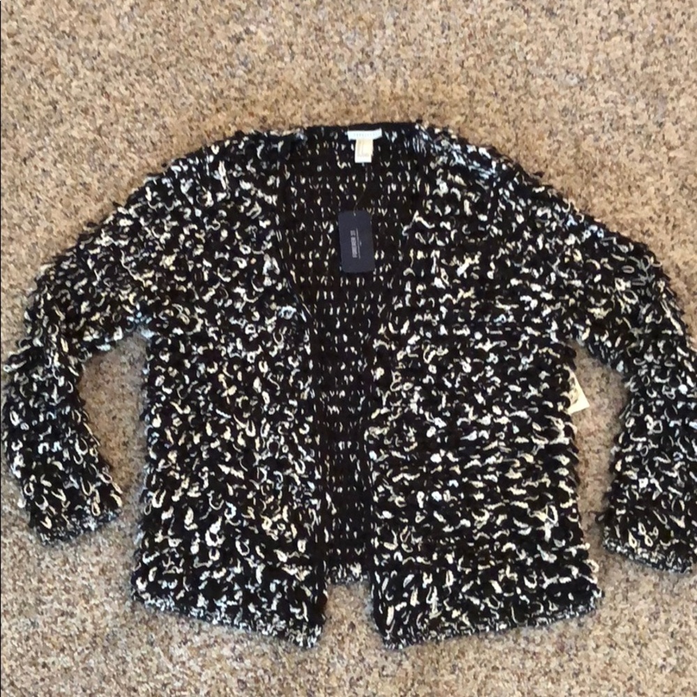 Super Soft Shag Sweater Jacket